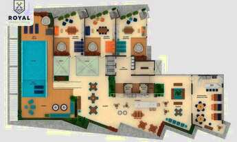 Imagem 6: Apartamento à venda 2 quartos 1 suíte 2 banheiros 1 vaga Cabo Branco João Pessoa