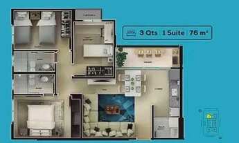 Imagem 5: Apartamento 3q 76m