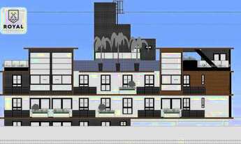 Imagem 3: Cobertura à venda 2 quartos 1 suíte 1 banheiro 1 vaga Bancários João Pessoa