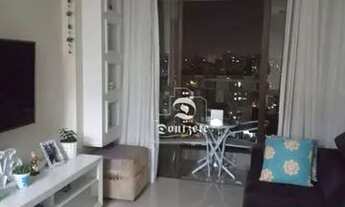 Imagem 2: Apartamento com 3 dormitórios à venda, 74 m² por R$ 430.000,00 - Vila Valparaíso - Santo A