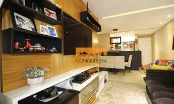 Imagem 4: Apartamento com 3 dormitórios à venda, 94 m² por R$ 895.700,00 - Vila Valparaíso - Santo A