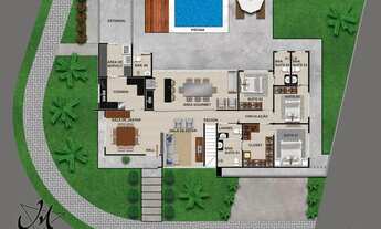 Imagem 6: Casa em Condomínio para Venda em Presidente Prudente, Residencial Solares, 3 dormitórios