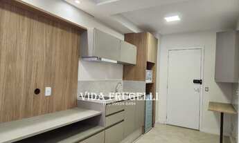 Imagem 4: Studio de 31m² semi-mobiliado, com quarto. Em Pinheiros, a 200m do metrô Oscar Freire São