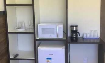 Imagem 6: Suíte para aluguel tem 26 metros quadrados com 1 quarto