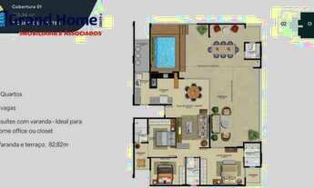 Imagem 3: Cobertura 3 quartos em Praia de Itaparica