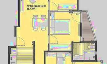 Imagem 5: Apartamento à venda 3 quartos 1 suíte 2 banheiros 1 vaga Intermares Cabedelo