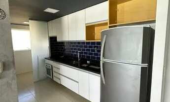 Imagem 3: Quarto e sala vista mar frontal em jardim armação no Wave Jardim Armação