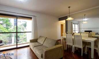 Imagem 1: Apartamento 102m 3 dormitorios 1 suita 2 vagas com lazer em Moema