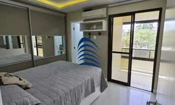 Imagem 2: Apartamento conta com três quartos, três banheiros, duas vagas de garagem, sala ampla, coz