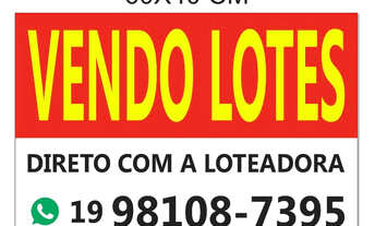 Imagem: Breve Lançamento de lotes em Hortolandia-Cadastre-se