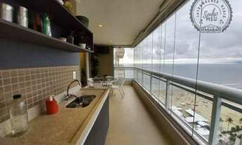Imagem 4: Apartamento três suítes, com vista para o mar Canto do Forte Praia Grande