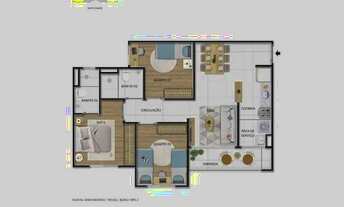 Imagem 2: Joeasil- Total Ville Ikeda Ceilândia - Unidades de 1, 2 e 3 Quartos (Unidades Promocional