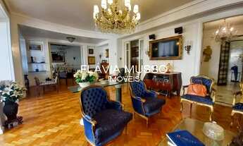 Imagem 2: Vista MAR em Copacabana! Aluguel apartamento mobiliado 320m2, salão, 3 quartos sendo 1 suí