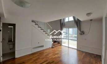 Imagem 1: Aluga apartamento duplex com 77m², 1 suíte, lazer e ótima localização