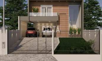 Imagem 2: Casa moderna, nova, a poucos metros da Avenida Maurício Cardoso, com 243,27m² área constru