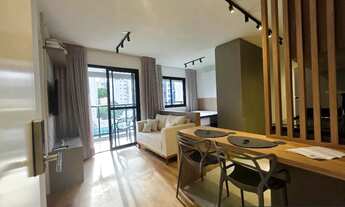 Imagem 2: Apartamento studio bem mobiliado, com ar condicionado! Walk Brigadeiro