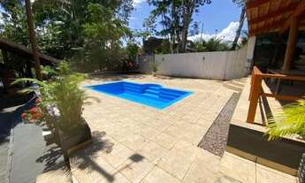 Imagem 4: Tarumã-Praia Dourada>Belíssima Casa Estilo Colonial-Área 6.646m2>Acesso Terrestre/Fl