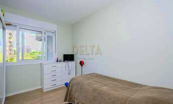 Imagem 6: Apartamento diferenciado, semimobiliado, com 3 dormitórios, sacada com churrasqueira e 2 v