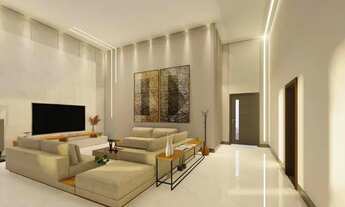 Imagem 3: Linda Casa Alto Luxo com 4 Quartos 2 Suítes e Lazer com Espaço Gourmet e Piscina