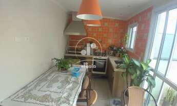 Imagem 3: Cobertura 70 + 70m2 com 5 dormitórios e 2 vagas para alugar na Vila Alzira em Santo André