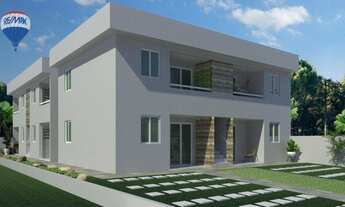 Imagem 3: Apartamentos com varanda, sala (estar/jantar), 2 quartos, banheiro, cozinha e área de serv