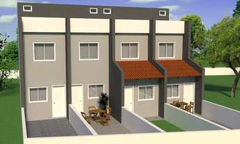 Imagem 3: Sobrado para venda possui 70 metros quadrados com 2 quartos