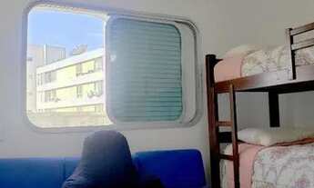 Imagem 5: Ap 3 quartos no centro de Guarujá, 15 metros da praia, diária R$420,00