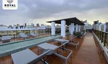 Imagem 2: Flat à venda 2 quartos 1 suíte 2 banheiros 1 vaga Manaíra João Pessoa