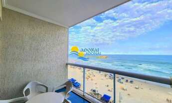 Imagem 2: Apartamento frente mar com sacada Pitangueiras Guarujá