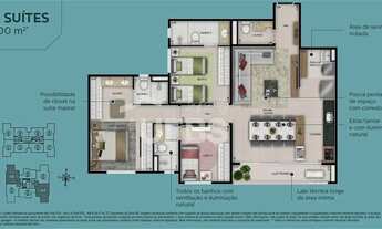 Imagem 2: Apartamento Novo 3 Suítes no Setor Bueno