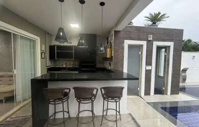 Imagem 3: Magnifica casa triplex mobiliada 490m2 sendo 5 suites mais dependencia Cond Riviera del S