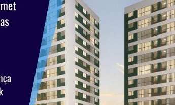 Imagem: Aptos 50m² e 66m², 2 ou 3 Qts, área de