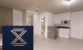 Imagem 2: Apartamento com 1 dormitório à venda, 35 m² por R$ 415.000 - Santo Amaro - São Paulo/SP