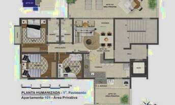 Imagem 3: Apartamento à venda, 69 m² por R$ 480.000,00 - Ana Lúcia - Sabará/MG