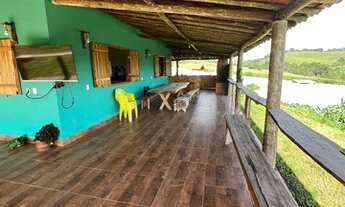 Imagem 2: Chácara rústica 2888 m/2 casa construída no fundo do terreno