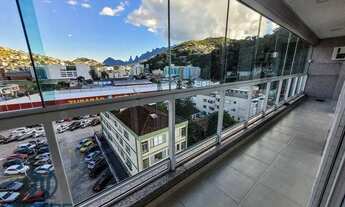 Imagem 2: Apartamento com 2 dormitórios para alugar, 100 m² por R$ 2.881,42/mês - Várzea - Teresópol