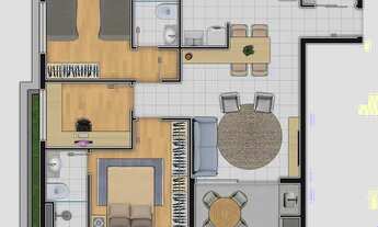 Imagem 7: APARTAMENTO com 2 dormitórios à venda por R$ 629.410,00 no bairro Água Verde - CURITIBA