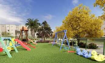 Imagem 2: Ap Garden de 74,89m² de 2 Quartos na Ceilândia c/ Suite, Varanda, Quintal e Vaga