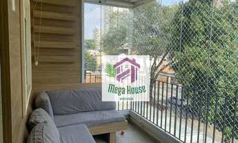 Imagem 4: Apartamento com 3 dormitórios para alugar, 76 m² por R$ 4.150,00/mês - Vila Dom Pedro I