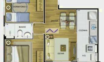 Imagem 6: Apartamento 2 dormitórios - Jardim Guilhermino - Guarulhos