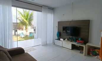 Imagem 4: CASA TÉRREA NO CONDOMÍNIO RAÍZES- COM 3 SUÍTES, ÁREA DE SERVIÇO, ÁREA GRAMADA E GARAGEM