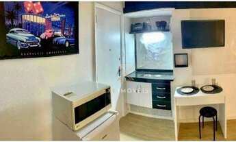 Imagem 4: Apartamento com 1 dormitório à venda, 22 m² por R$ 410.527 - Centro - Petrópolis/RJ