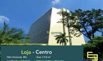 Imagem: Loja para alugar, 1.514 m² vão livre