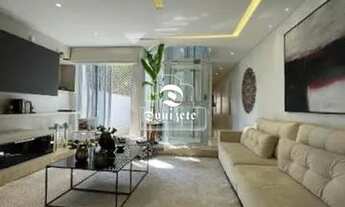 Imagem 5: Cobertura triplex a venda com 220 m² - Elevador - PORTEIRA FECHADA - Campestre/S.André