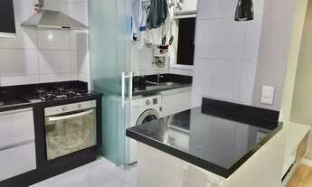 Imagem 6: Cond. Nações, apartamento com 2 dormitórios e cozinha planejada