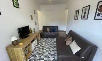 Imagem 2: Apartamento com 1 dormitório para alugar, 53 m² por R$ 2.445/mês - Aviação - Praia Grande