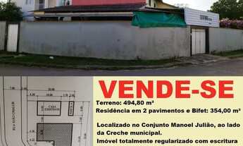 Imagem: Vende uma casa com 2 pavimentos e um anexo