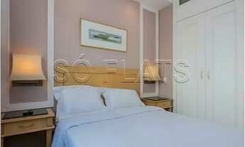 Imagem 7: Flat disponível para locação no The Universe contendo 27m², 1 dormitório e 1 vaga de garag