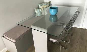 Imagem 4: Alugo apto com 57 m2, 1 quarto, 1 banheiro, 1 vaga, andar alto mobiliado, vista mar