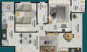 Imagem 5: Cobertura Duplex em Praia de Itaparica Vila Velha ES